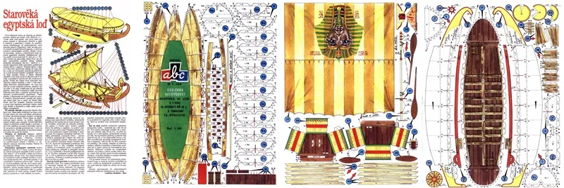 Egyptská Loď Královna Hatšepsovet